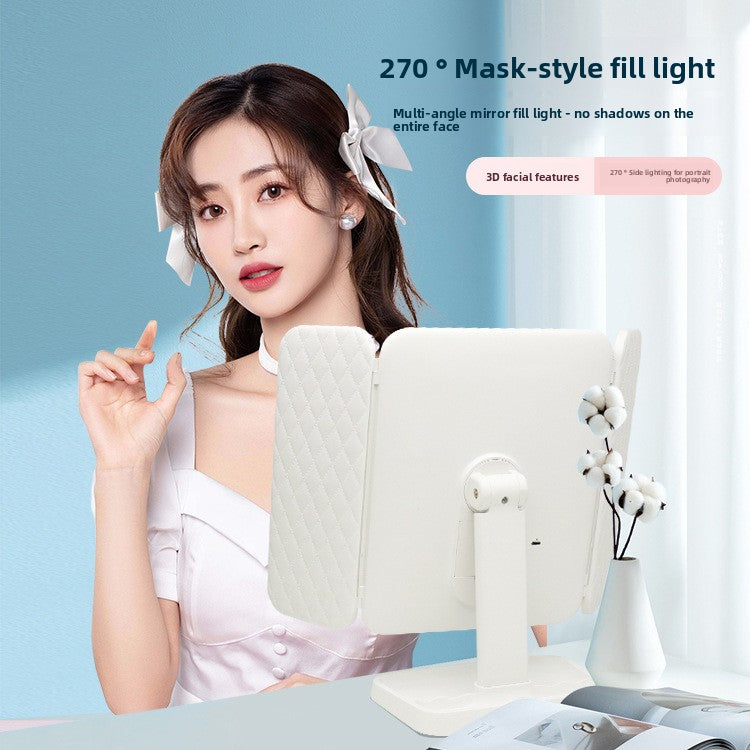 Voyage Queens - Desktop LED Makeup Mirror with Light - Voyage Queens