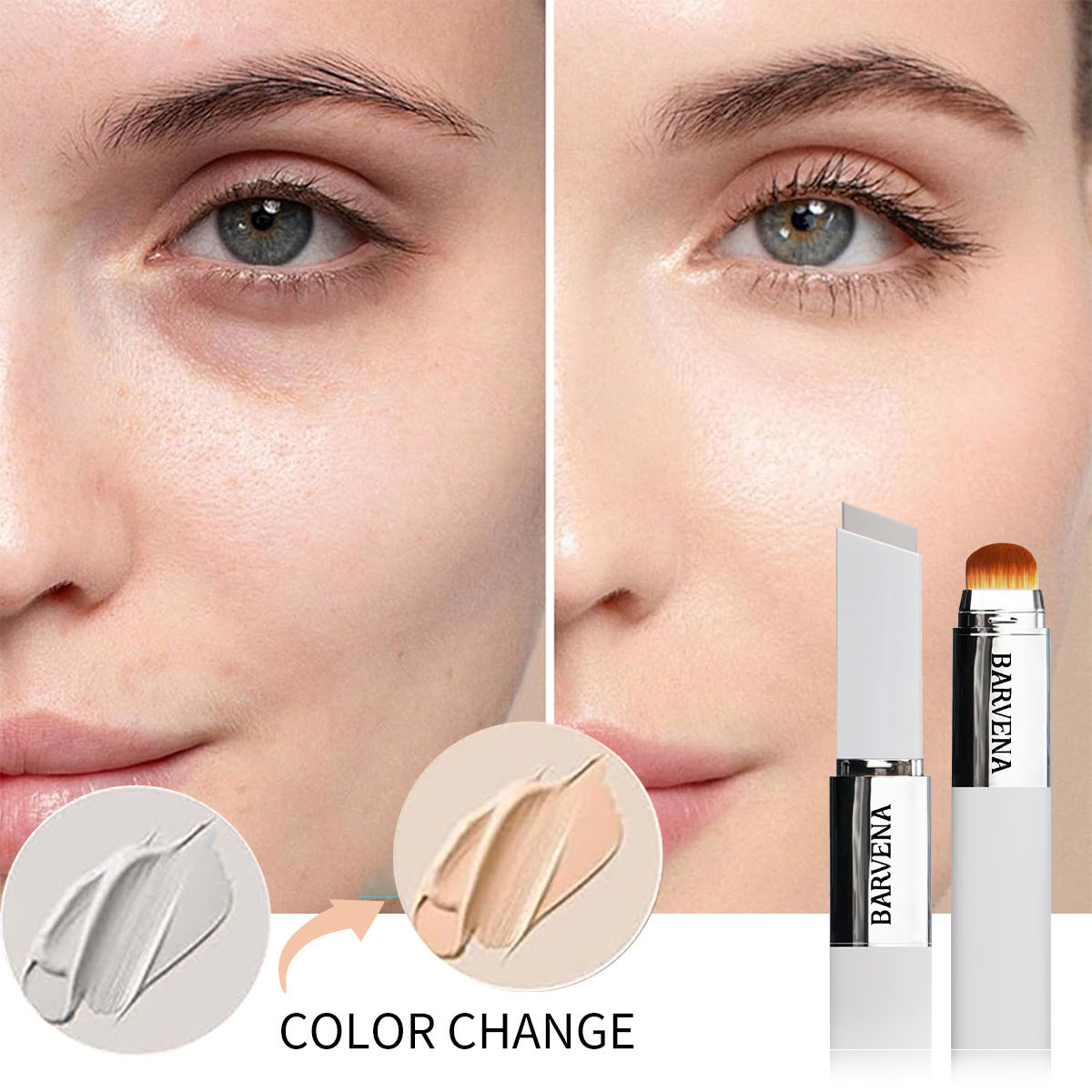 Voyage Queens - Barvena Color-Changing Foundation Stick - Voyage Queens