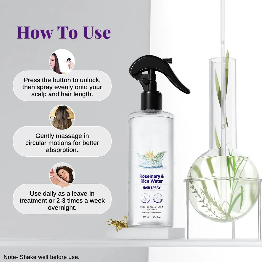 Voyage Queens - Rosemary hair care spray - Voyage Queens