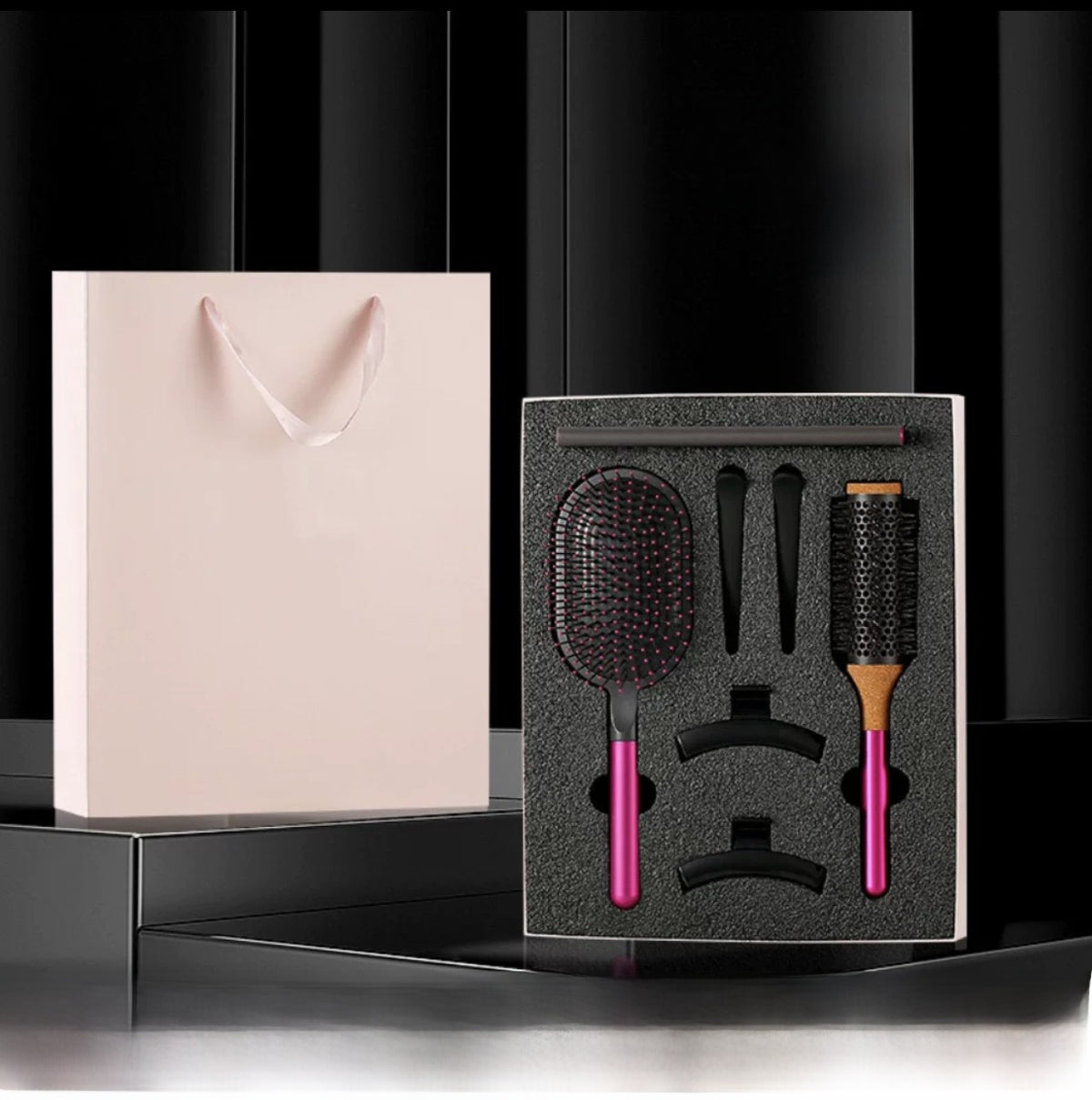 Air Cushion comb hairpin cylinder comb - Voyage Queens