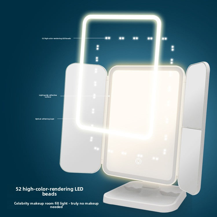 Voyage Queens - Desktop LED Makeup Mirror with Light - Voyage Queens